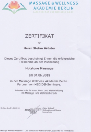 Hot Stone Massage Stefan Wüster Düsseldorf