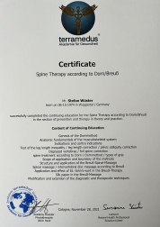 Wirbelsäulentherapie Stefan Wüster Düsseldorf