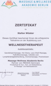 Wellnesstherapeut Stefan Wüster Düsseldorf