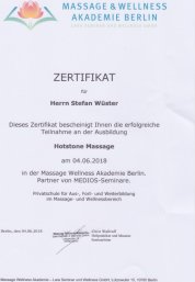 Hot Stone Massage Stefan Wüster Düsseldorf